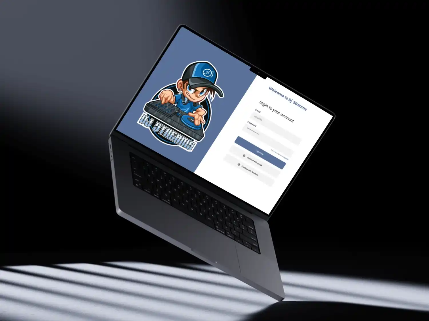 DJ Streams social platform